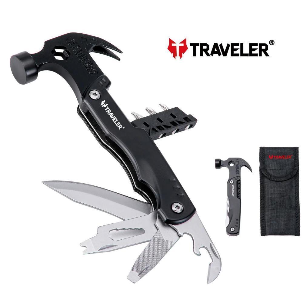 Многофункциональный нож (мультитул) с комплектом бит Traveler MS-017 Многофункциональный нож (мультитул) с комплектом бит Traveler MS-017
