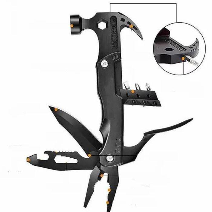 Многофункциональный нож (мультитул) с комплектом бит Traveler MS-017-F-3 Многофункциональный нож (мультитул) с комплектом бит Traveler MS-017-F-3