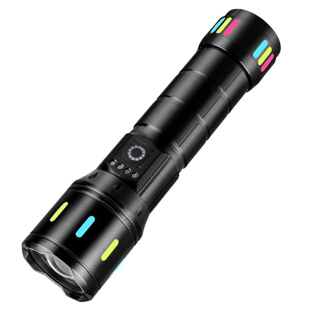 Фонарь NIGHT VISION FLUORESCENCE CA171-D 1 РЕЖИМ WHITE LASER LED PM10-TG, индикация заряда, 1x18650/3xAAA, ЗУ Type-C, zoom, Box Фонарь NIGHT VISION FLUORESCENCE CA171-D 1 РЕЖИМ WHITE LASER LED PM10-TG, индикация заряда, 1x18650/3xAAA, ЗУ Type-C, zoom, Box