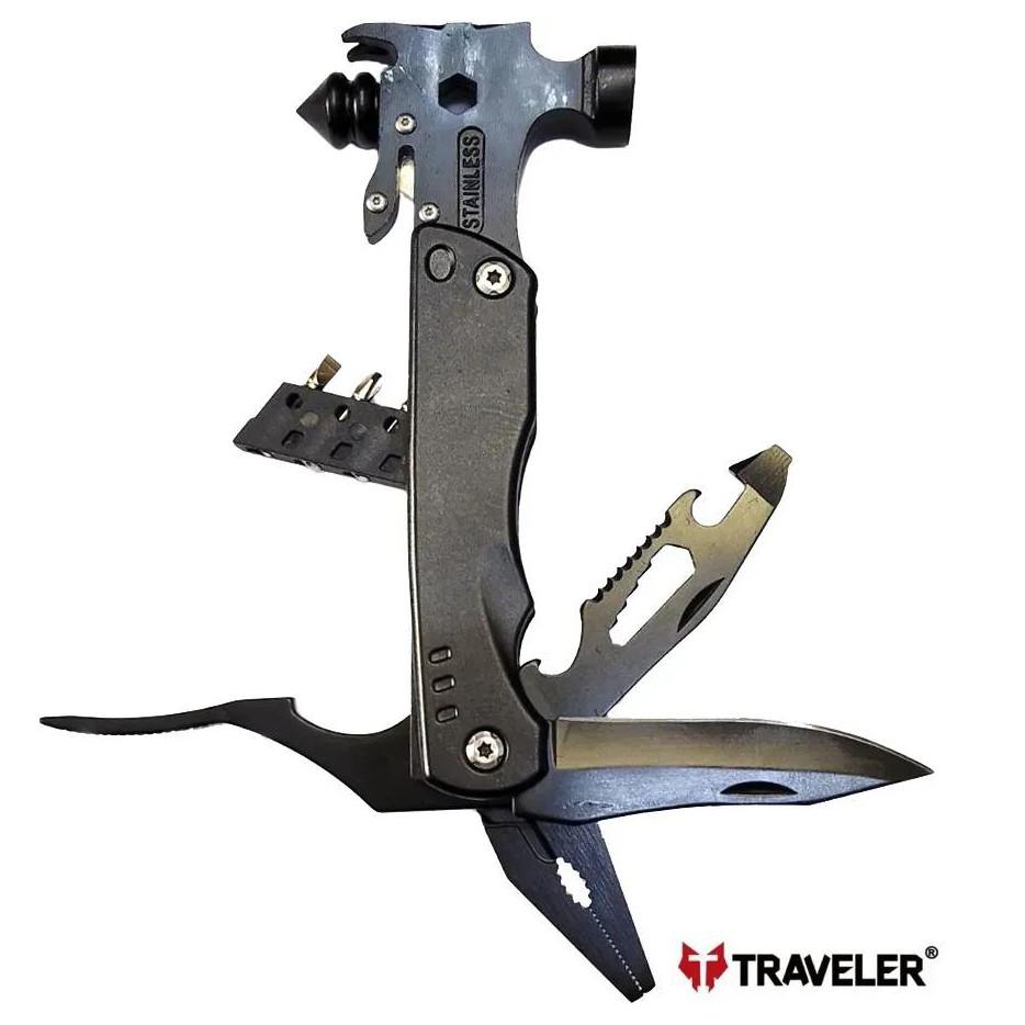 Многофункциональный молоток 16 в 1, инструмент Traveler MS-034-F-3 Многофункциональный молоток 16 в 1, инструмент Traveler MS-034-F-3