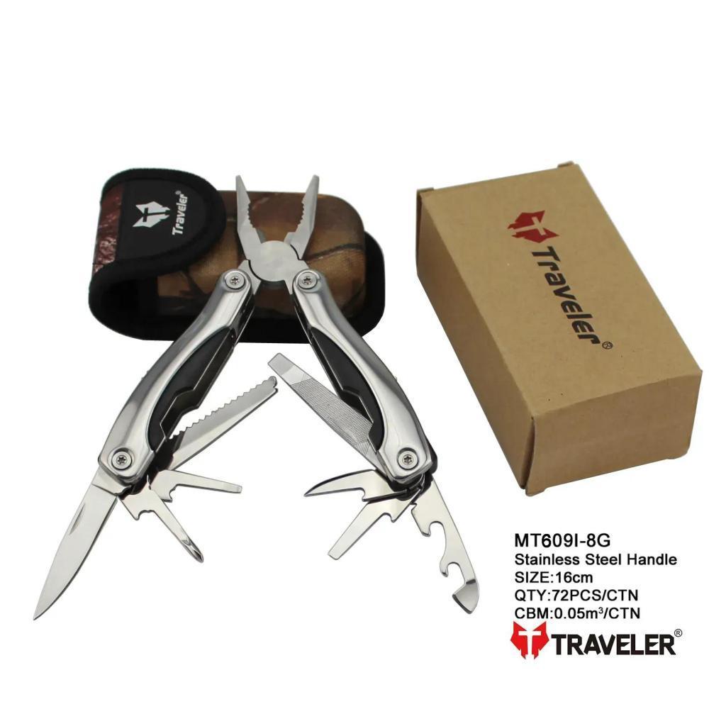 Многофункциональный нож (мультитул) Traveler MT609I-8G 16см Многофункциональный нож (мультитул) Traveler MT609I-8G 16см