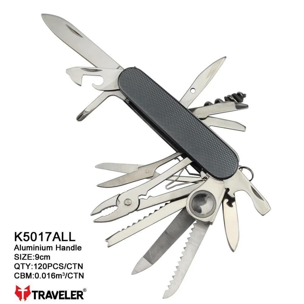 Нож многофункциональный Traveler 17 функций, 9см K-5017-ALL Black/Red/Blue/Orange/Green Нож многофункциональный Traveler 17 функций, 9см K-5017-ALL Black/Red/Blue/Orange/Green
