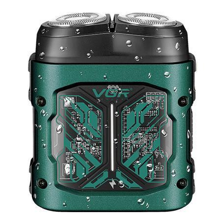 Электробритва VGR V-344 GREEN, роторная, 8000 RPM, IPX6 Электробритва VGR V-344 GREEN, роторная, 8000 RPM, IPX6