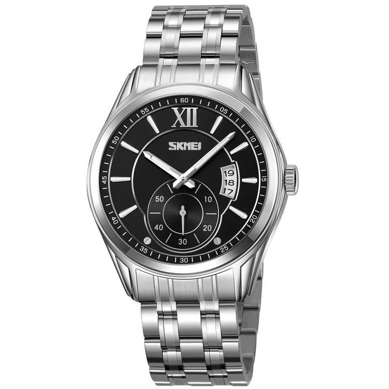 Часы наручные 9319SIBK SKMEI, SILVER-BLACK Часы наручные 9319SIBK SKMEI, SILVER-BLACK