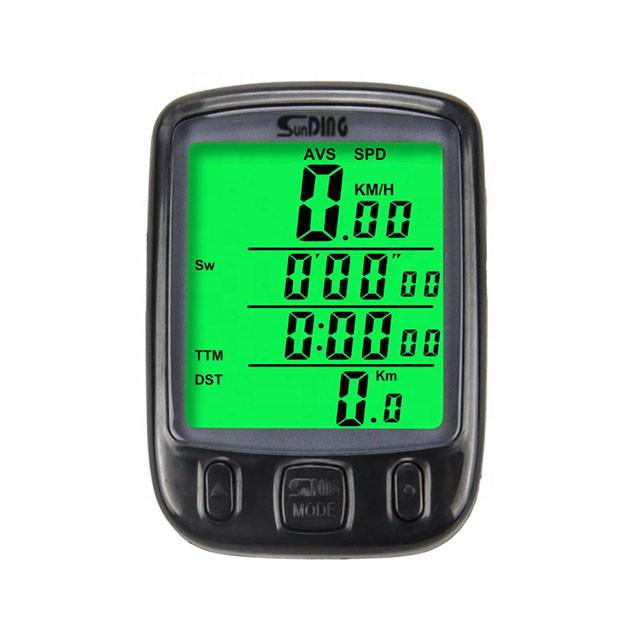 Велокомпьютер SD-563A, подсветка дисплея, 27 функций,Waterproof Велокомпьютер SD-563A, подсветка дисплея, 27 функций,Waterproof