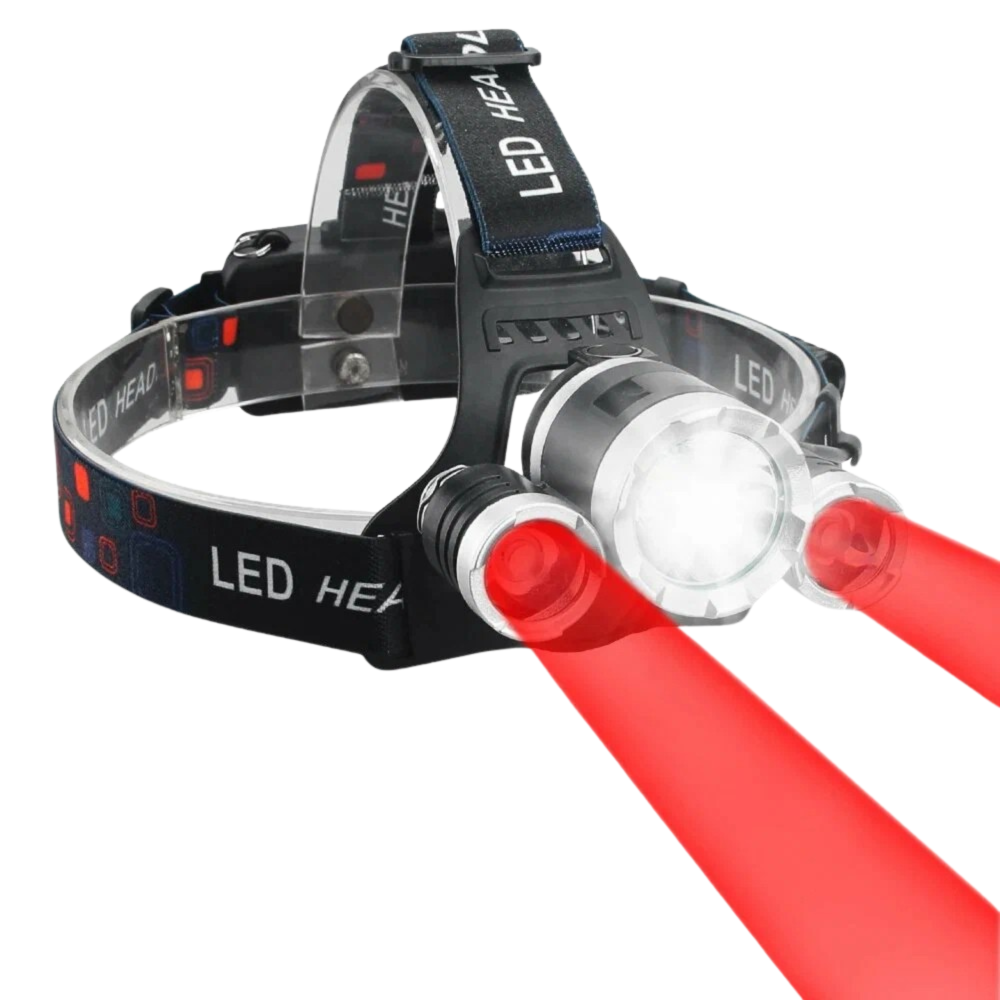 Фонарь налобный Police 3000-T6+2XPE(Red), 2x18650, signal light, ЗУ Type-C, Box Фонарь налобный Police 3000-T6+2XPE(Red), 2x18650, signal light, ЗУ Type-C, Box
