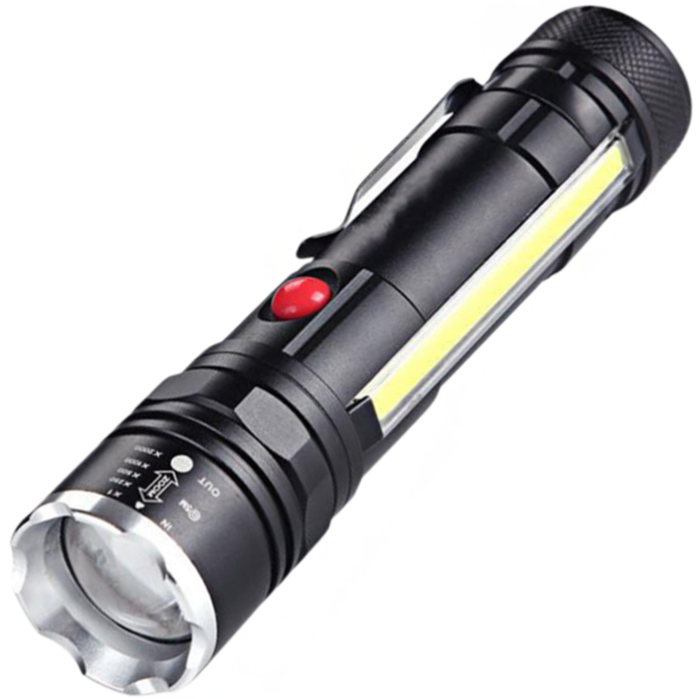 Фонарь Police T6-26+T6+COB, 1x18650/3xAAA, магнит, zoom, ЗУ microUSB, Box Фонарь Police T6-26+T6+COB, 1x18650/3xAAA, магнит, zoom, ЗУ microUSB, Box