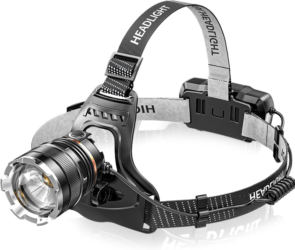 Фонарь налобный A16-GT, IPX65, 2x18650, ЗУ Type-C, zoom, Box Фонарь налобный A16-GT, IPX65, 2x18650, ЗУ Type-C, zoom, Box