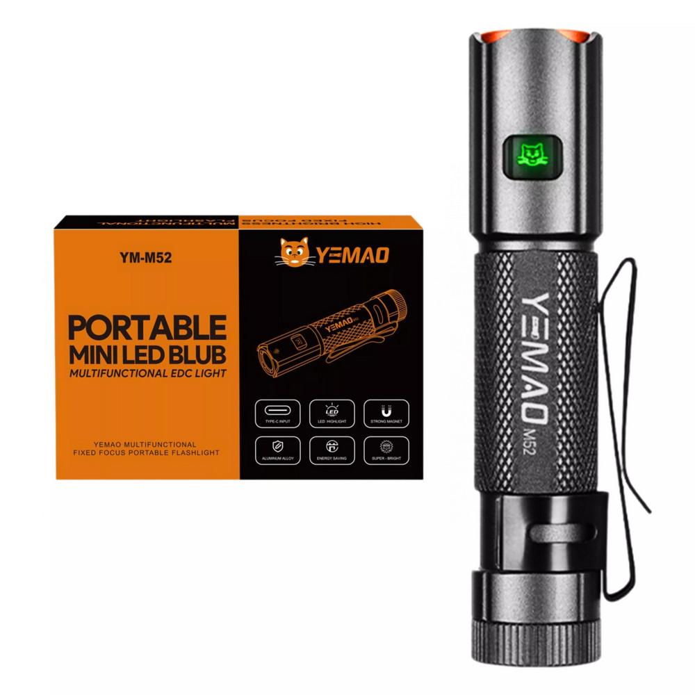 Тактический фонарь YEMAO YM-M52, 1500LM, аккумуляторы 2x14500 (2x1200 mAh) Тактический фонарь YEMAO YM-M52, 1500LM, аккумуляторы 2x14500 (2x1200 mAh)