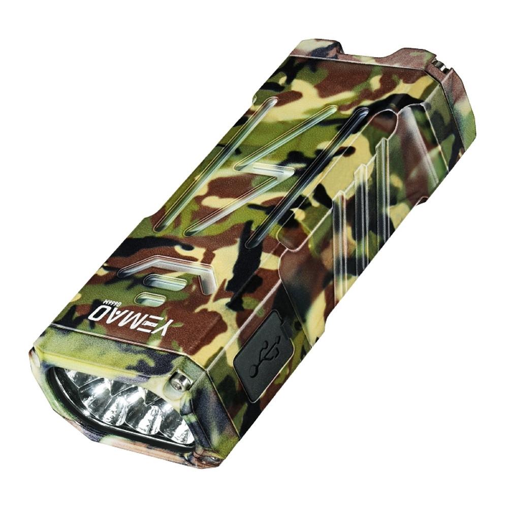 Фонарь YEMAO YM-G666M-6P80, Li-Ion аккумулятор, Power Bank, ЗУ Type-C, чехол Фонарь YEMAO YM-G666M-6P80, Li-Ion аккумулятор, Power Bank, ЗУ Type-C, чехол